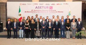 Encabeza Armenta la 67 Asamblea de la ASETUR en Puebla