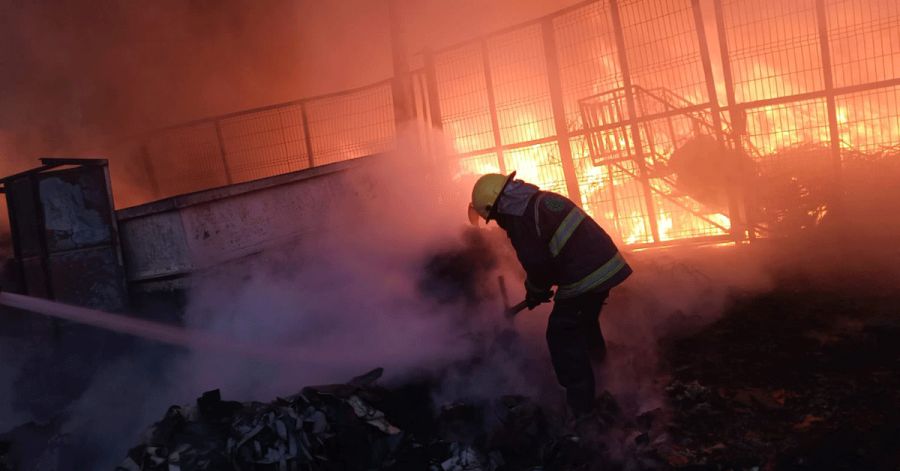 Consume incendio, recicladora en San Francisco Ocotl&aacute;n