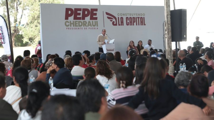 Informa Pepe Chedraui de acciones realizadas en San Jer&oacute;nimo Caleras