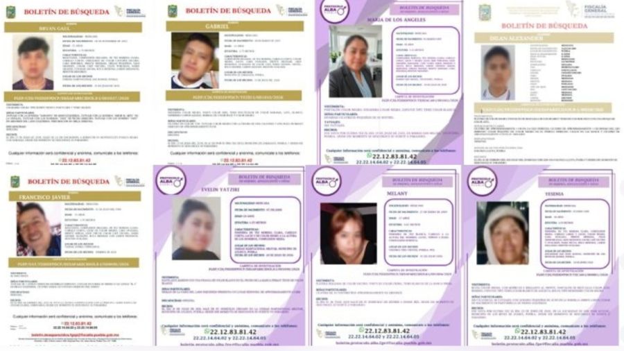 Confirma FGE localizaci&oacute;n con vida de ocho personas en Puebla