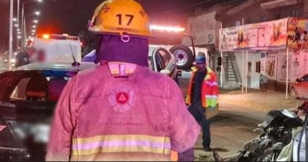Atiende PC San Pedro Cholula percances vehiculares en San Juan Tlautla y Santiago Momoxpan