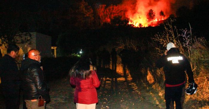 Atendido el 95% del incendio en Cerro Zapotecas: Tonantzin Fern&aacute;ndez