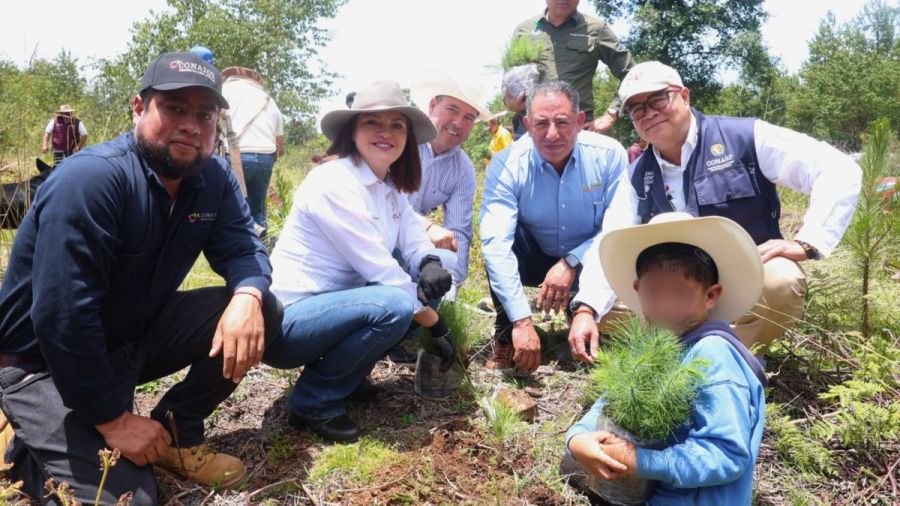 Ayuntamiento de Zacatl&aacute;n se suman a jornada estatal de reforestaci&oacute;n