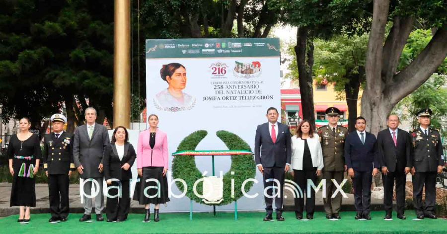 Josefa Ortiz T&eacute;llez-Gir&oacute;n, ejemplo de valent&iacute;a, participaci&oacute;n y compromiso: Artemisa
