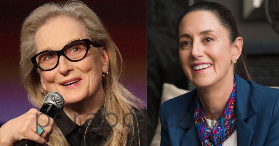 Agradece Claudia Sheinbaum declaraci&oacute;n de la actriz Meryl Streep