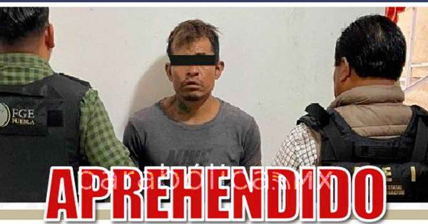 Aprehende FGE a sujeto narcomenudeo en Texmelucan