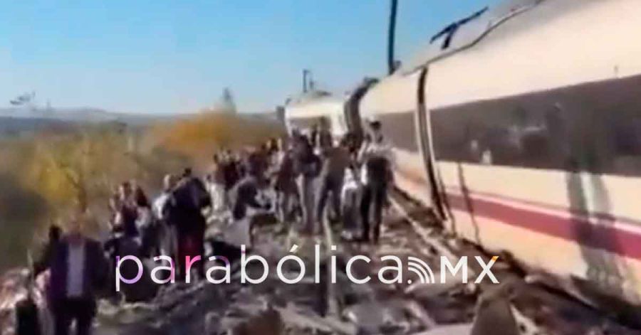 Buscan a mexicano entre las v&iacute;ctimas del trenazo en Espa&ntilde;a; hubo otros 7 heridos