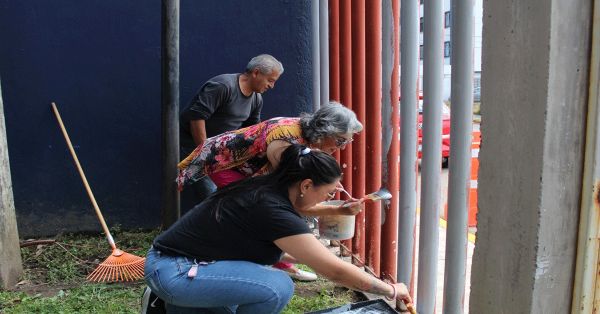 Realiza DIF San Pedro Cholula segunda jornada de faena comunitaria en Casa del Abue