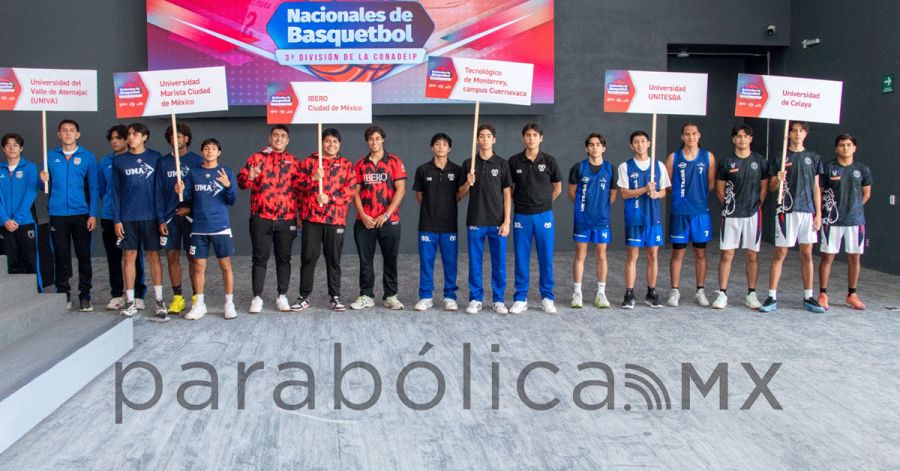 Recibe IBERO Puebla el Campeonato Nacional de Basquetbol de la CONADEIP