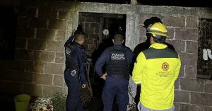 Mueren dos menores en incendio de vivienda en Huauchinango