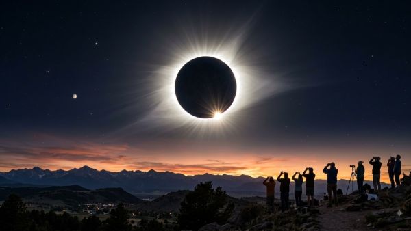 Sigue aqu&iacute; en vivo la transmisi&oacute;n del eclipse total de sol en el norte de Europa.