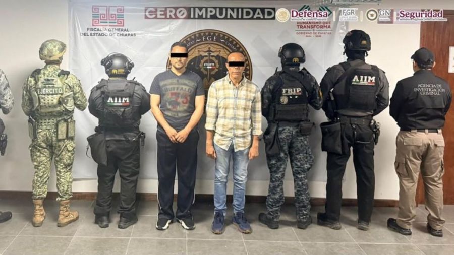 Detienen federales a edil de Suchiapa, Chiapas y al exalcalde