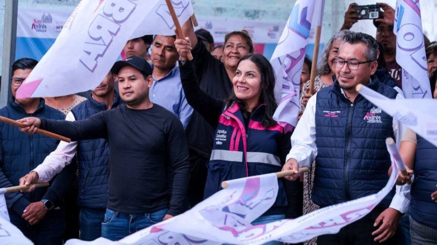 Inicia Lupita Cuautle construcci&oacute;n de Parque Lineal en San Andr&eacute;s