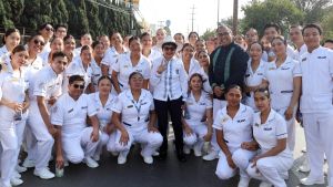 Participa BUAP en el desfile conmemorativo a la Batalla del 5 de Mayo