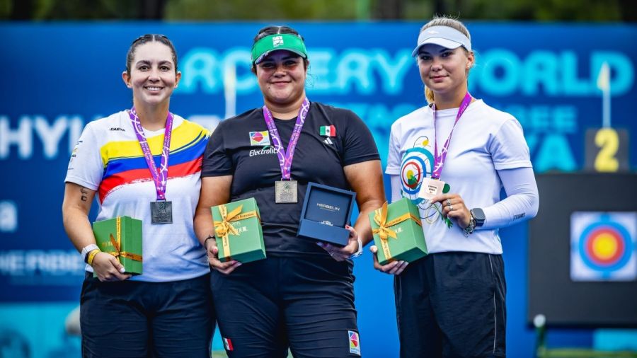 &iexcl;Orgullo mexicano! Logra Andrea Becerra oro en Mundial de Tiro con Arco