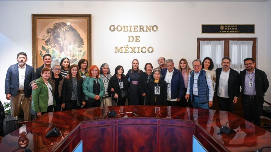 Recibe presidenta Sheinbaum al Comit&eacute; Eureka en Palacio Nacional