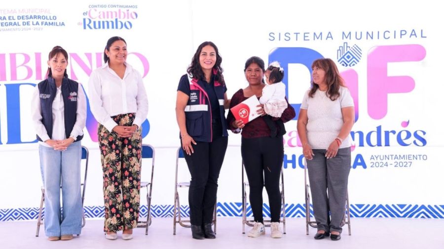 Impulsa Lupita Cuautle bienestar con el programa "Cambiando Vidas"