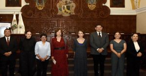 Se inaugura la C&aacute;tedra Magistral Dra. Matilde Montoya en el sal&oacute;n Barroco de la BUAP