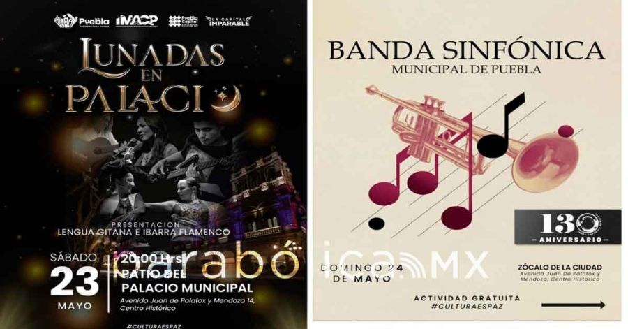 Presenta IMACP la cartelera cultural para el fin de semana en Puebla capital