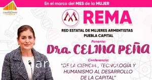 Ofrecer&aacute; Celina Pe&ntilde;a conferencia por este domingo por el mes de la mujer