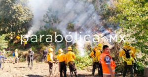 Sofoca PC estatal incendio en Chilchotla