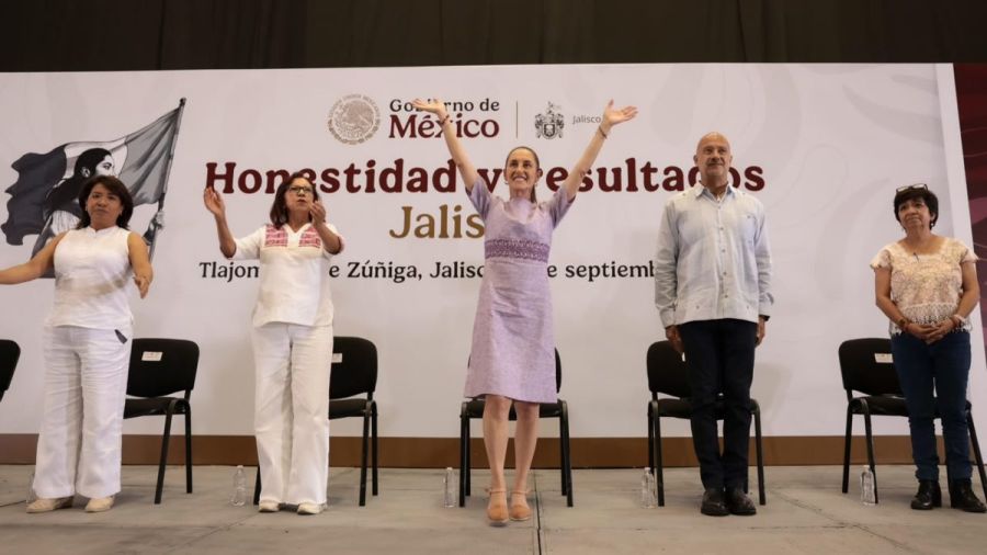 Quien gu&iacute;a el camino y el destino de la patria es el pueblo: Sheinbaum