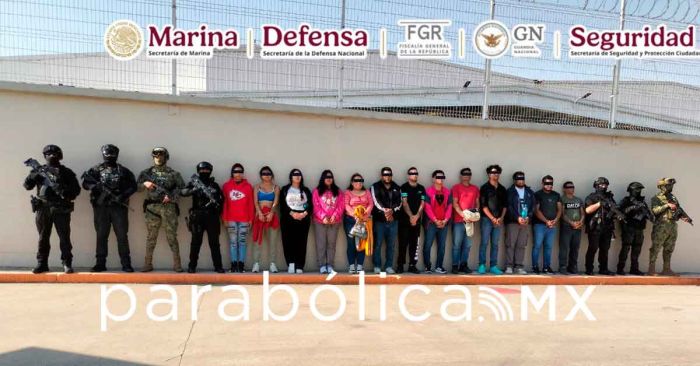 Detienen fuerzas federales a 14 personas tras ejecutar 13 cateos por secuestro en Veracruz