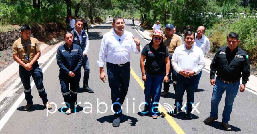 Concluy&oacute; la construcci&oacute;n del camino San Nicol&aacute;s de los Ranchos-Amecameca: Armenta