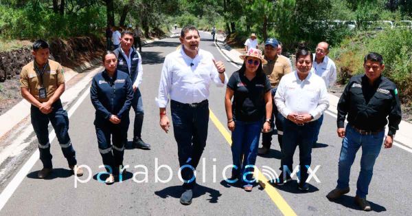 Concluy&oacute; la construcci&oacute;n del camino San Nicol&aacute;s de los Ranchos-Amecameca: Armenta