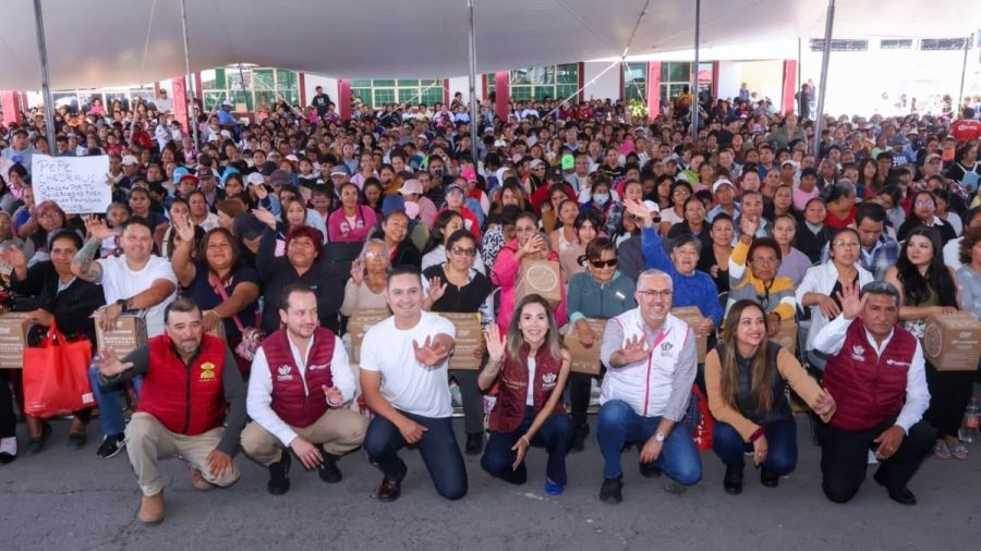 Otorgan apoyos de Alimentaci&oacute;n Imparable en Guadalupe Hidalgo