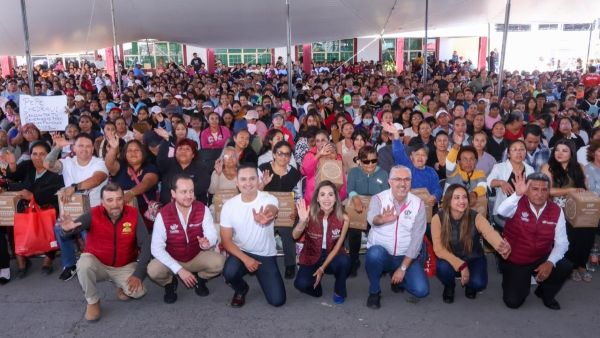 Otorgan apoyos de Alimentaci&oacute;n Imparable en Guadalupe Hidalgo