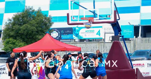 Destaca Puebla en b&aacute;squetbol 3X3 durante la Olimpiada CONADE 2026