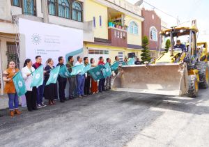 Inicia alcalde de Texmelucan rehabilitaci&oacute;n vial en Ojo de Agua