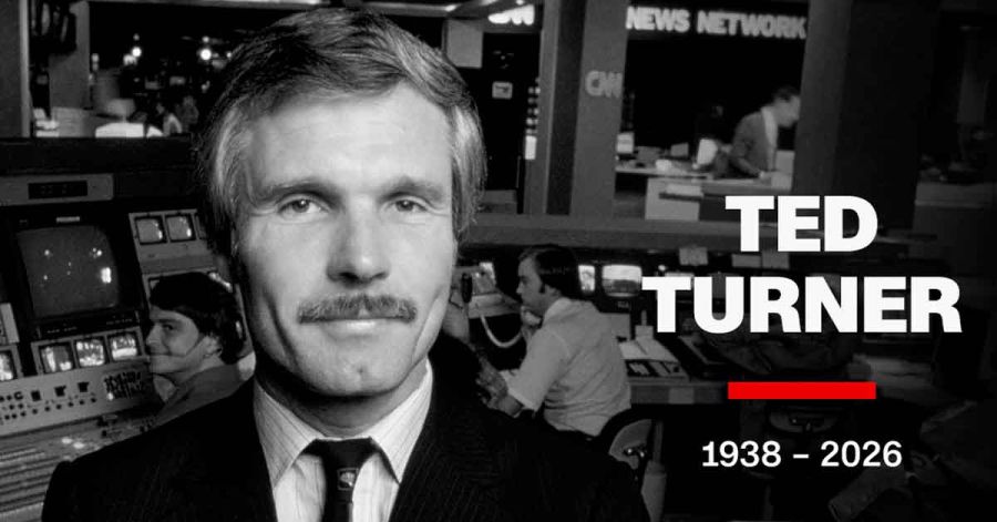 Despide Donald Trump a Ted Turner fundador de CNN