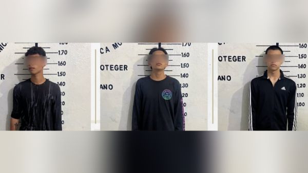 Detiene SSC de San Pedro Cholula a tres j&oacute;venes por pintar grafitis