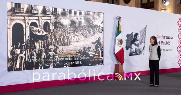 Denuncia Sheinbaum afectaci&oacute;n al patrimonio hist&oacute;rico de Canal Once