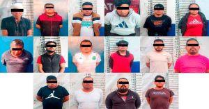 Detienen Fuerzas federales a 16 personas vinculadas a cobro de piso en el Mercado Morelos