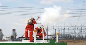 Mejora Cuautlancingo protocolos de emergencia con simulacro de incendio