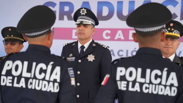 Se grad&uacute;an cadetes de la Academia de Formaci&oacute;n Policial municipal