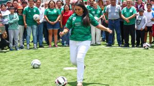 Inaugura Tonantzin Fern&aacute;ndez el Mundialito Social 2026