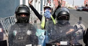Termina protesta ambientalista con violencia por supuestos manifestantes