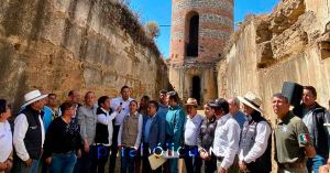 Proyecta Armenta rescate de ex Hacienda Molino de Guadalupe en Tlalancaleca