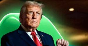 Dialoga Trump con la presidenta venezolana Delcy Rodr&iacute;guez