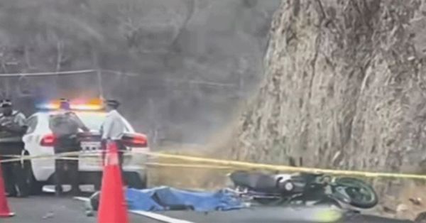 Muere motociclista tras derrapar en Tehuitzingo