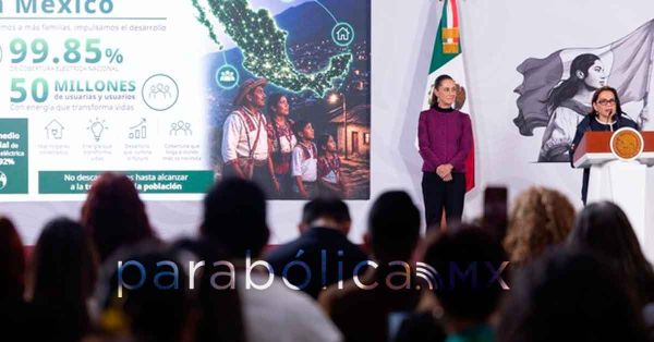 Vamos a electrificar todo el pa&iacute;s este sexenio: Sheinbaum