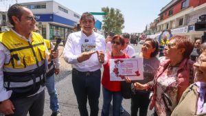 Garantiza Gobierno estatal agua y calles dignas en zona metropolitana
