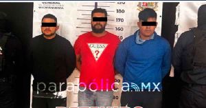 Caen tres hombres por extorsi&oacute;n a comerciante en la ciudad de Puebla: FGE