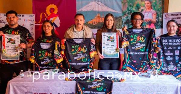 Promueve Desarrollo Tur&iacute;stico trail con causa de Zacapoaxtla