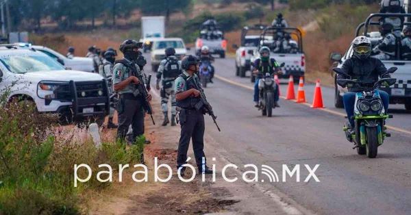 Realizan fuerzas federales importante operativo en Michoac&aacute;n; hubo reacci&oacute;n violenta