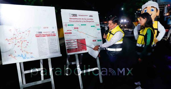 Supervisa "Bonita" S&aacute;nchez la rehabilitaci&oacute;n del circuito vial en Las Margaritas y Circunvalaci&oacute;n